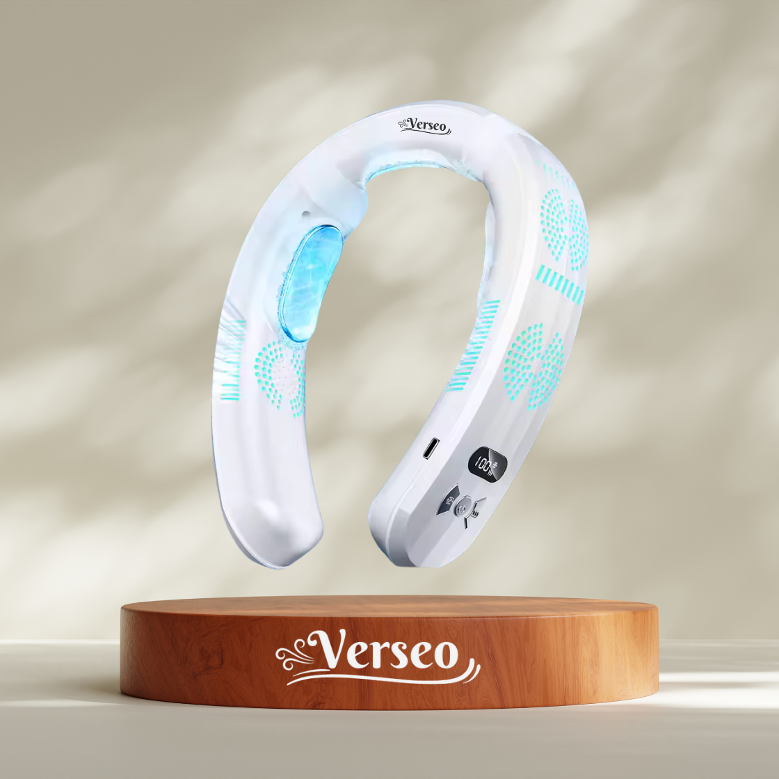 Ventilateur de Cou Verseo – Fraîcheur Mains Libres